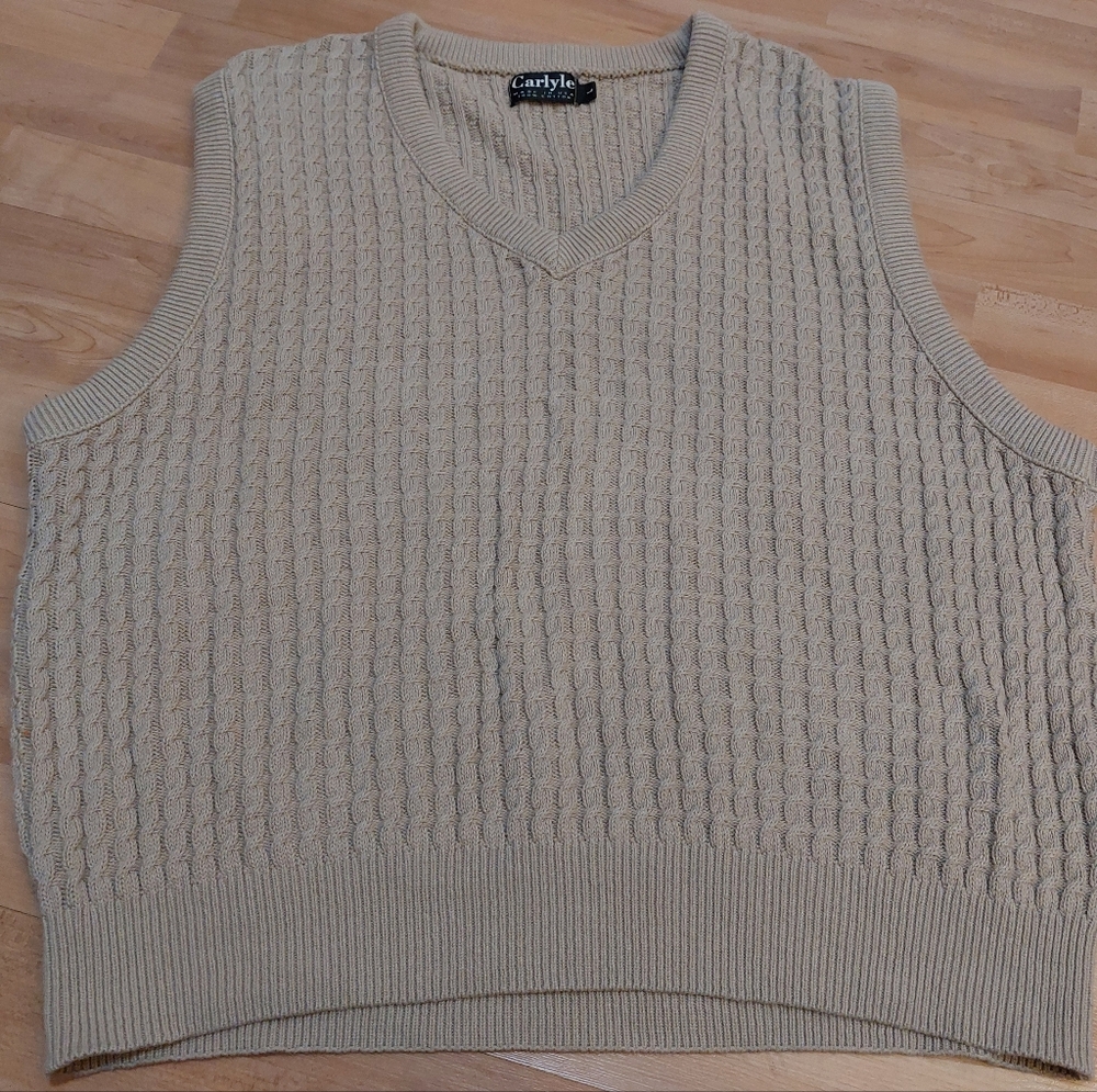 Carlyle vintage vest made in usa